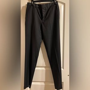 JF J. Ferrar Slim Fit Charcoal Dress Pants 30x30